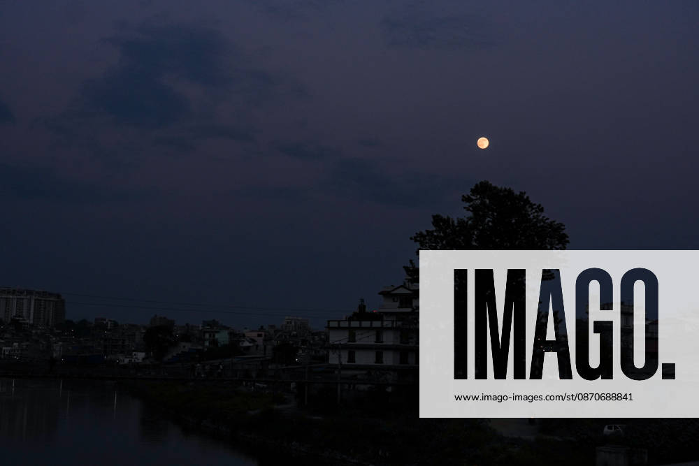 Nearly Full Moon Rises Over Kathmandu KATHMANDU, NEPAL October 25, 2026: The nearly full moon is seen in the night sky over Kathmandu, Nepal. ahead of the full moon on October 26. The bright moon illuminates the night sky, offering a striking celestial view over the Nepalese capital. (Photo by ap tolang Nexpher Images) kathmandu bagmati