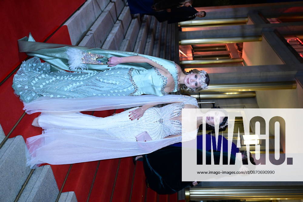Iryna Thater and Natalia Yegorova at the 31st Leipzig Opera Ball 2026 at the Leipzig Opera, Leipzig