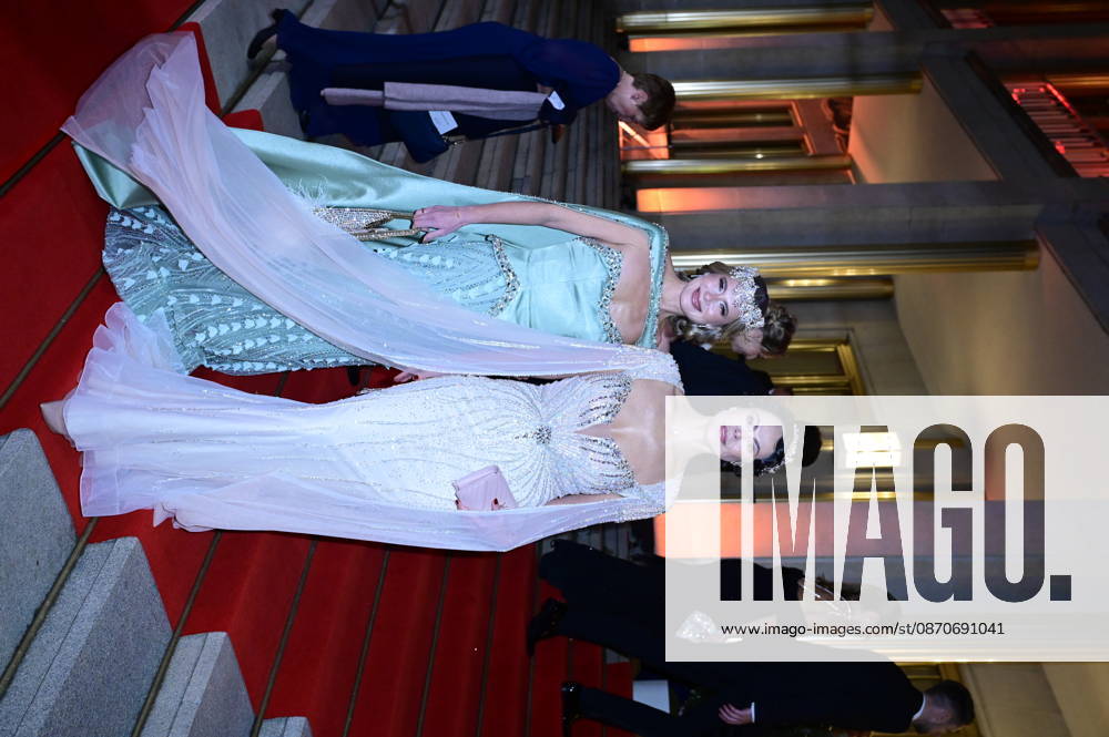 Iryna Thater and Natalia Yegorova at the 31st Leipzig Opera Ball 2026 at the Leipzig Opera, Leipzig