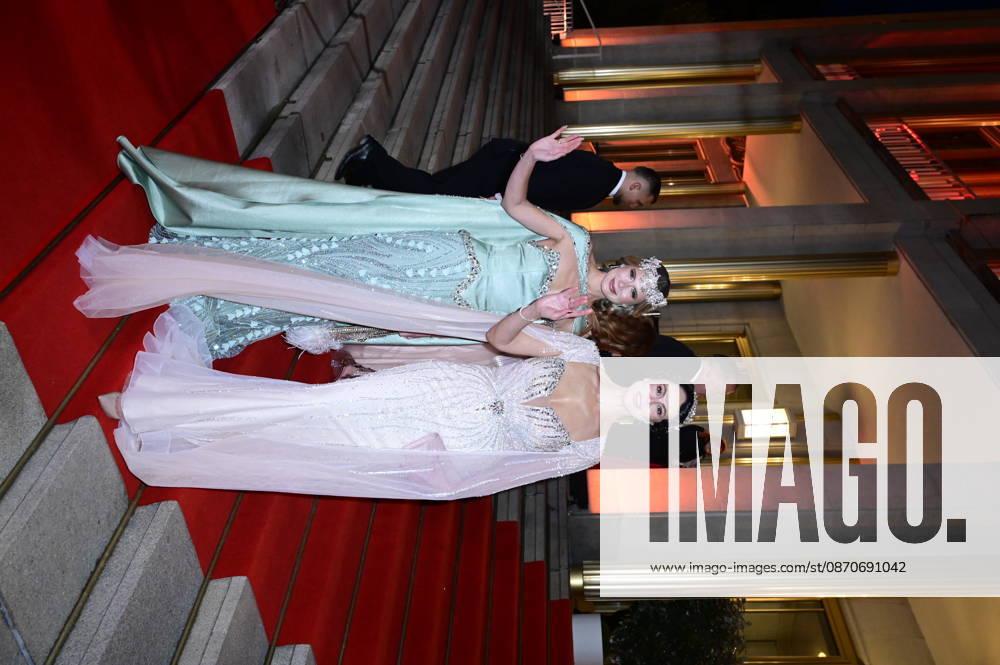 Iryna Thater and Natalia Yegorova at the 31st Leipzig Opera Ball 2026 at the Leipzig Opera, Leipzig