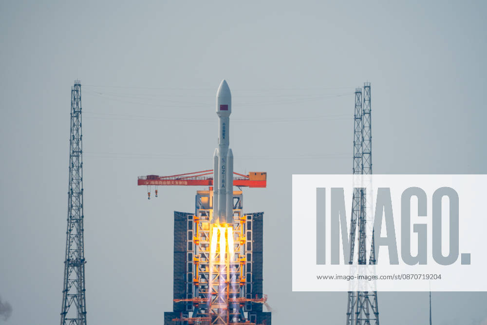 A Long March 8A carrier rocket launches the Satellite Internet Low Orbit 28 group satellites into space at the Hainan Commercial Spaceport on October 25, 2026 in Wenchang, Hainan Province of China. The satellites successfully entered their predetermined orbits, marking the completion of the launch mission.