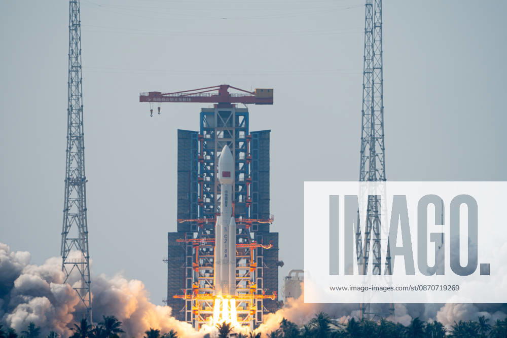 A Long March 8A carrier rocket launches the Satellite Internet Low Orbit 28 Group satellites at the Hainan Commercial Spaceport on October 25, 2026 in Wenchang, Hainan Province of China. The satellites successfully entered their predetermined orbit.