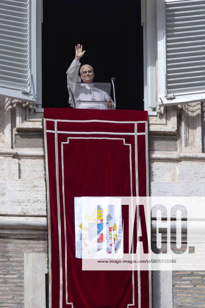 Pope Leo XIV s Sunday Angelus Prayer in Vatican City, Vatican - 25 Oct 2026 Pope Leo XIV leads his Sunday Angelus prayer from the window of his study overlooking St. Peter s Square in the Vatican. Pope Leo XIV during the Sunday Angelus Prayer in Saint Peter s Square in the Vatican Vatican City Vatican