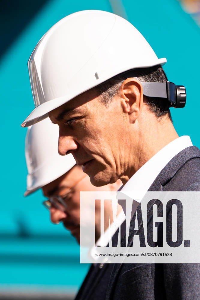 Sánchez Visits the Armón Shipyard and Baleària’s G034 Ferry in Gijón Prime Minister Pedro Sánchez during a visit to the Armón Shipyard on October 26, 2026, in Gijón, Asturias, Spain. Sánchez visited the shipyard to see Baleària’s G034 ferry firsthand, the shipping company’s first 87-meter-long aluminum high-speed catamaran ferry with 100% electric propulsion, equipped with a high-capacity battery system, October 26, 2026, Spain