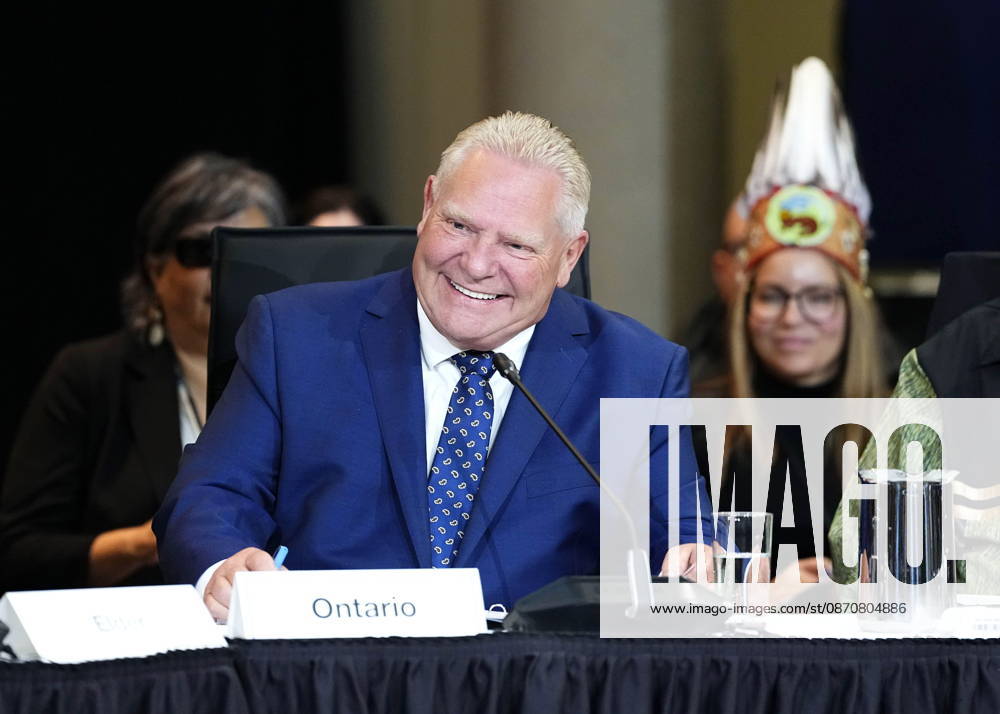 Ottawa, On, CAN: Premier of Ontario Doug Ford attends a First Nations and First Ministers Meeting in Ottawa, on Monday, Oct. 26, 2026. Ottawa CAN - ZUMAc35_ 20261026_zaf_c35_021