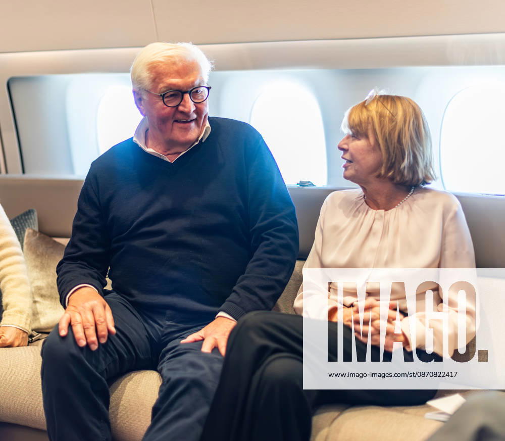 Federal President and Konrad Adenauer, October 26, 2026, Germany, Berlin, Presidential Flight Service, Departure of Federal President Frank Walter Steinmeier and Elke Buedenbender for China aboard the Konrad Adenauer Airbus A350-900, Berlin, Berlin, Germany