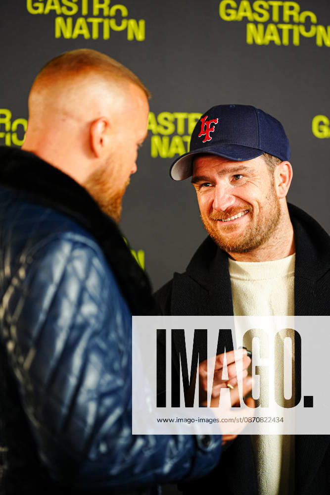 Hamburg Gastro Nation in Hamburg, October 26, 2026; rappers Felix Blume and Kollegah, and actor Frederik Lau at Gastro Nation in Hamburg