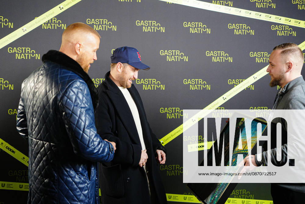 Hamburg Gastro Nation in Hamburg, October 26, 2026; Rappers Felix Blume and Kollegah at Gastro Nation in Hamburg