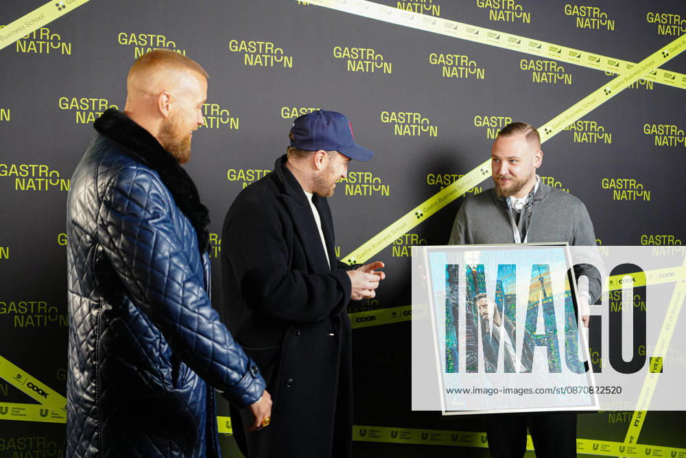 Hamburg Gastro Nation in Hamburg, October 26, 2026; Rappers Felix Blume and Kollegah at Gastro Nation in Hamburg