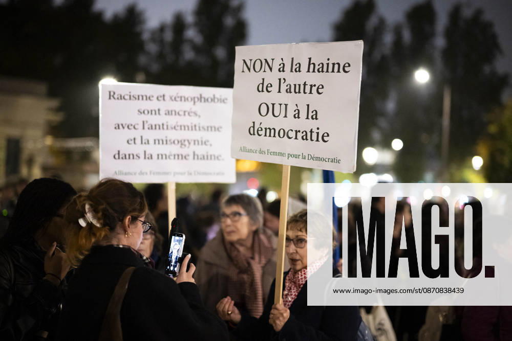 Demonstration against racism - Paris Demonstration against racism organized by SOS Racisme and labor unions in Paris on October 26, 2026.Photo by Eliot Blondet ABACAPRESS.COM Paris France France