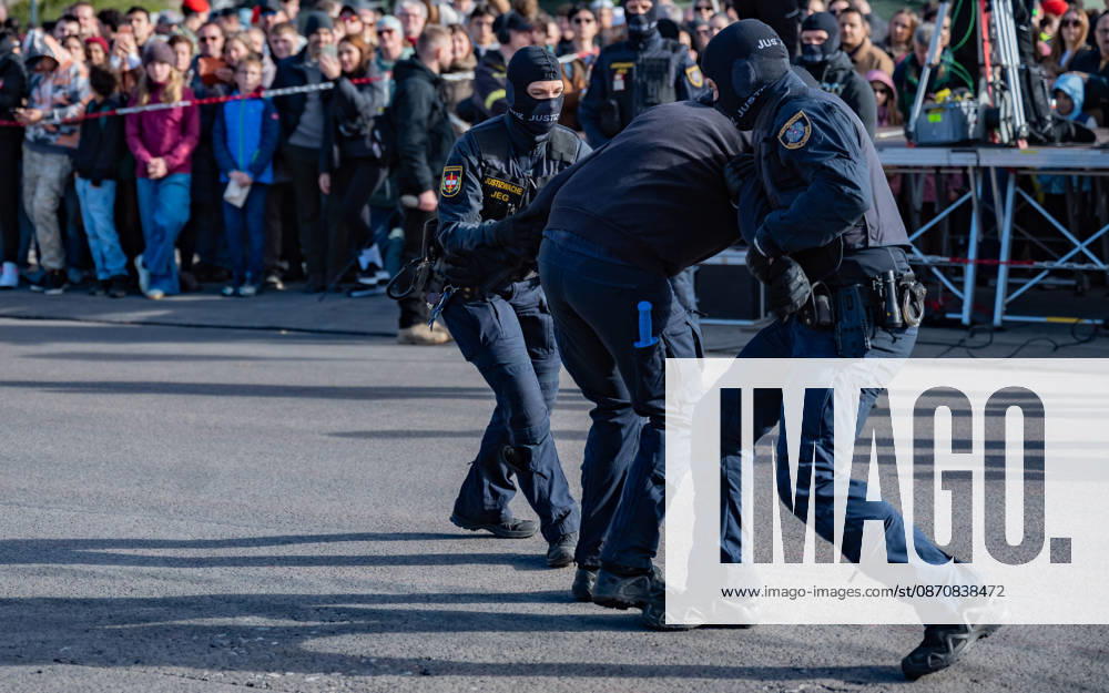 Official celebrations for the 2026 Austrian National Day Oath-taking ceremony during the official celebrations for the 2026 National Day at Heldenplatz in Vienna, Austria The Prison Guard Special Operations Unit (JEG) during a demonstration in Vienna at Heldenplatz, Vienna, Austria