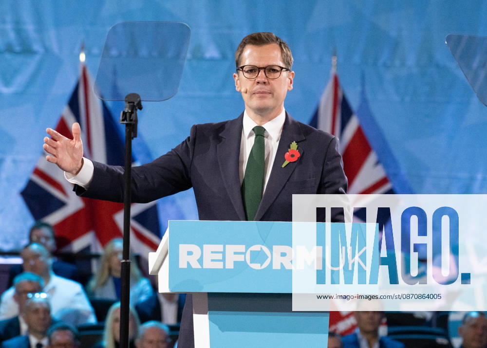 Robert Jenrick attends the Reform UK s Economic Rescue Plan Press Conference in London. London United Kingdom - ZUMAs197 20261026_aaa_s197_245