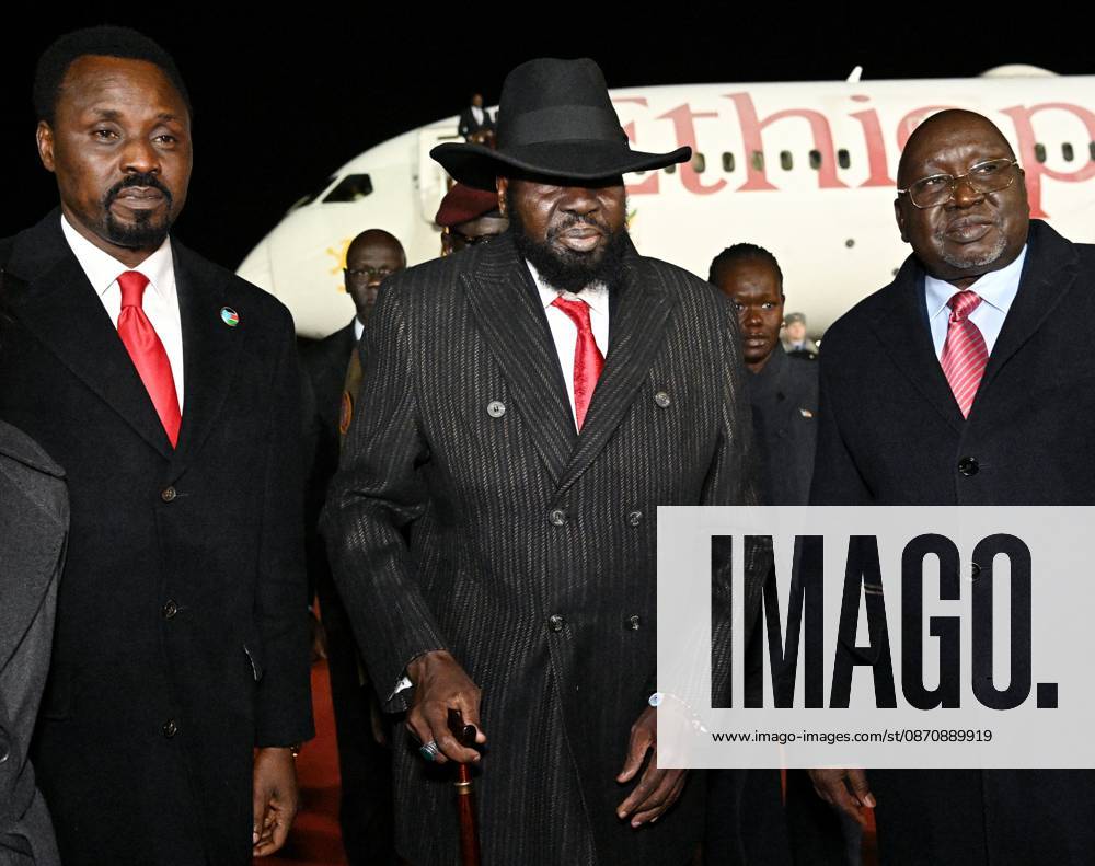 President of South Sudan Salva Kiir Mayardit arrives in Moscow 9274020 26.10.2026 President of South Sudan Salva Kiir Mayardit, center, arrives in Moscow for the 3rd Russia-Africa Summit and Forum. Sergey Bobylev Sputnik Crediting the source in the following order photographer s name Russia-Africa Summit and Economic and Humanitarian forum host ÑÄhoto agency is mandatory when using the photo Moscow Russia