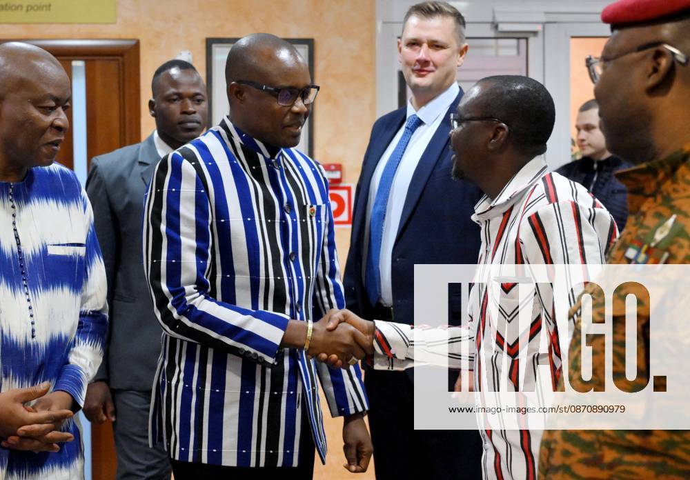 Prime Minister of Burkina Faso Rimtalba Jean Emmanuel Ouedraogo arrives in Moscow 9274115 26.10.2026 Prime Minister of Burkina Faso Rimtalba Jean Emmanuel Ouedraogo, center, arrives in Moscow for the 3rd Russia-Africa Summit and Forum. Yuri Kochetkov Sputnik Crediting the source in the following order photographer s name Russia-Africa Summit and Economic and Humanitarian forum host ÑÄhoto agency is mandatory when using the photo Moscow Russia