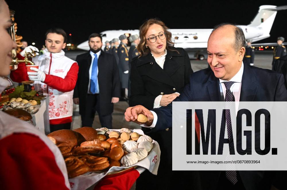 Prime Minister Algeria is Sifi Ghrieb arrives in Moscow 9274083 26.10.2026 Prime Minister Algeria is Sifi Ghrieb arrives in Moscow for the 3rd Russia-Africa Summit and Forum and the summit of the Gas Exporting Countries Forum (GECF). Sergey Bobylev Sputnik Crediting the source in the following order photographer s name 8th GECF summit host photo agency is mandatory when using the photo Moscow Russia