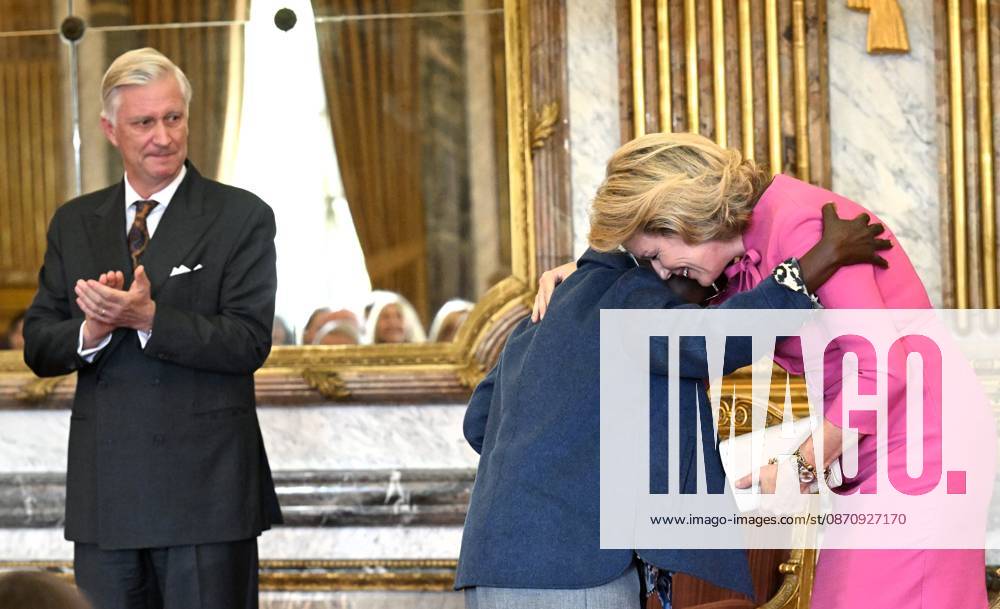 King Philippe and Queen Mathilde present the 2026 honours BRUSSELS, BELGIUM - OCTOBER 27 : King Philippe and Queen Mathilde present the 2026 honours : Baronne - Barones Kaloma Bamiriyo on October 27, 2026 in Brussels, Belgium, 27 10 2026 Brussels Belgium