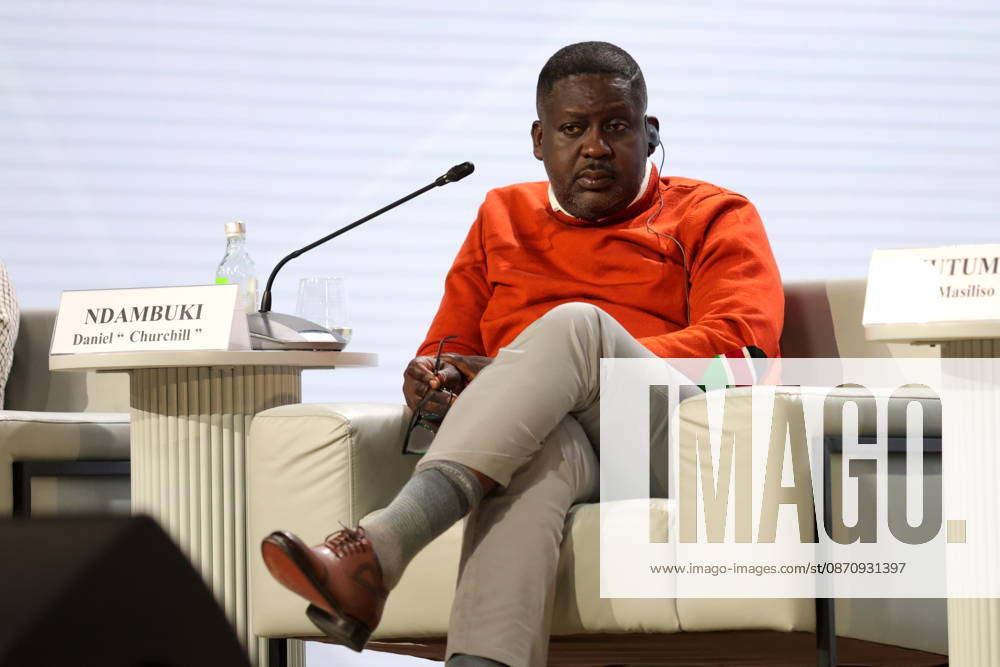Daniel Ndambuki, Kenyan comedian and TV presenter during the session Land of Opportunity: how African stars form a continental identity within the framework of the Third Summit, Economic and Humanitarian Forum, Russia Africa, at the National Center Russia , in Moscow. 27 10 2026 MaksimxKonstantinov