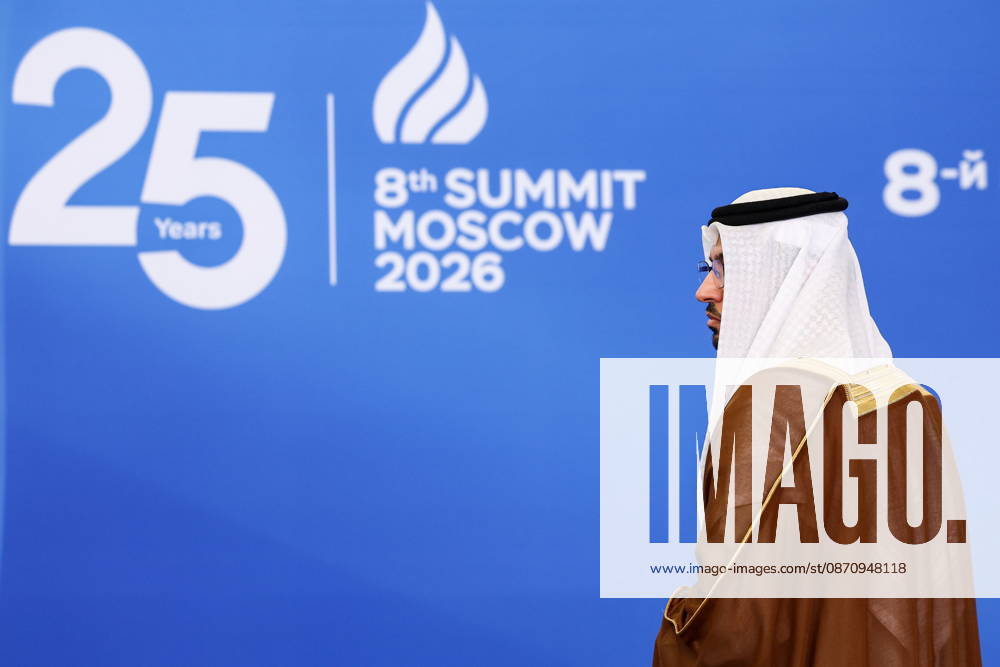 RUSSIA, MOSCOW - OCTOBER 27, 2026: A member of the UAE delegation is seen during an official welcoming ceremony for heads of delegations of the 8th Summit of the Gas Exporting Countries Forum (GECF) at Moscow s World Trade Centre Moscow Russia - ZUMAt113 20261027_zaa_t113_345