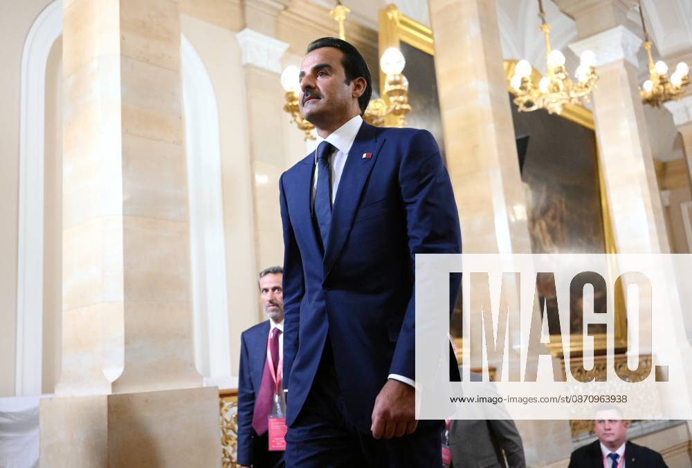 President Vladimir Putin meets with Emir of Qatar Tamim bin Hamad Al Thani 9274828 27.10.2026 Emir of the State of Qatar Sheikh Tamim bin Hamad Al Thani during his meeting with Russian President Vladimir Putin on the sidelines of the 8th summit of the Gas Exporting Countries Forum in Moscow. Alexandr Kryazhev Sputnik Crediting the source in the following order photographer s name 8th GECF summit host photo agency is mandatory when using the photo Moscow Russia
