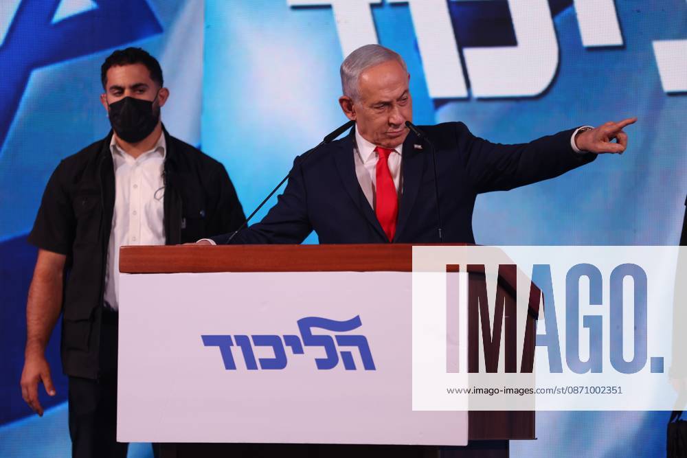 Netanyahu addresses Likud supporters WEST JERUSALEM, OCTOBER 28, 2026: Israeli Prime Minister and Likud party leader Benjamin Netanyahu addresses supporters at the partys election headquarters in West Jerusalem following the release of exit polls and preliminary results from Israels parliamentary elections held on October 27. WEST JERUSALEM Israel