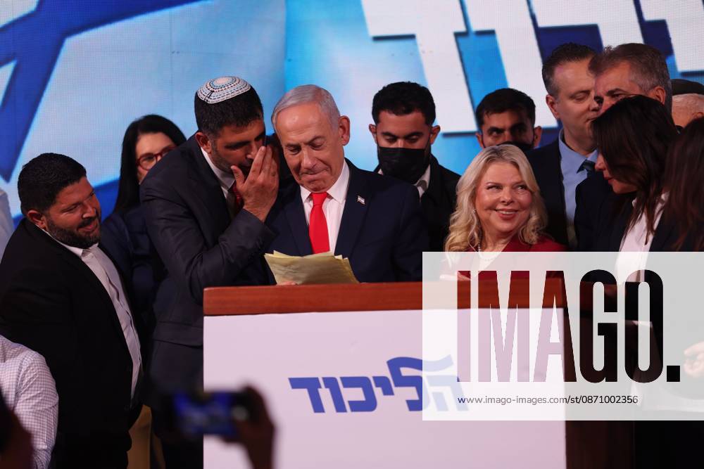 Netanyahu addresses Likud supporters WEST JERUSALEM, OCTOBER 28, 2026: Israeli Prime Minister and Likud party leader Benjamin Netanyahu addresses supporters at the partys election headquarters in West Jerusalem following the release of exit polls and preliminary results from Israels parliamentary elections held on October 27. WEST JERUSALEM Israel