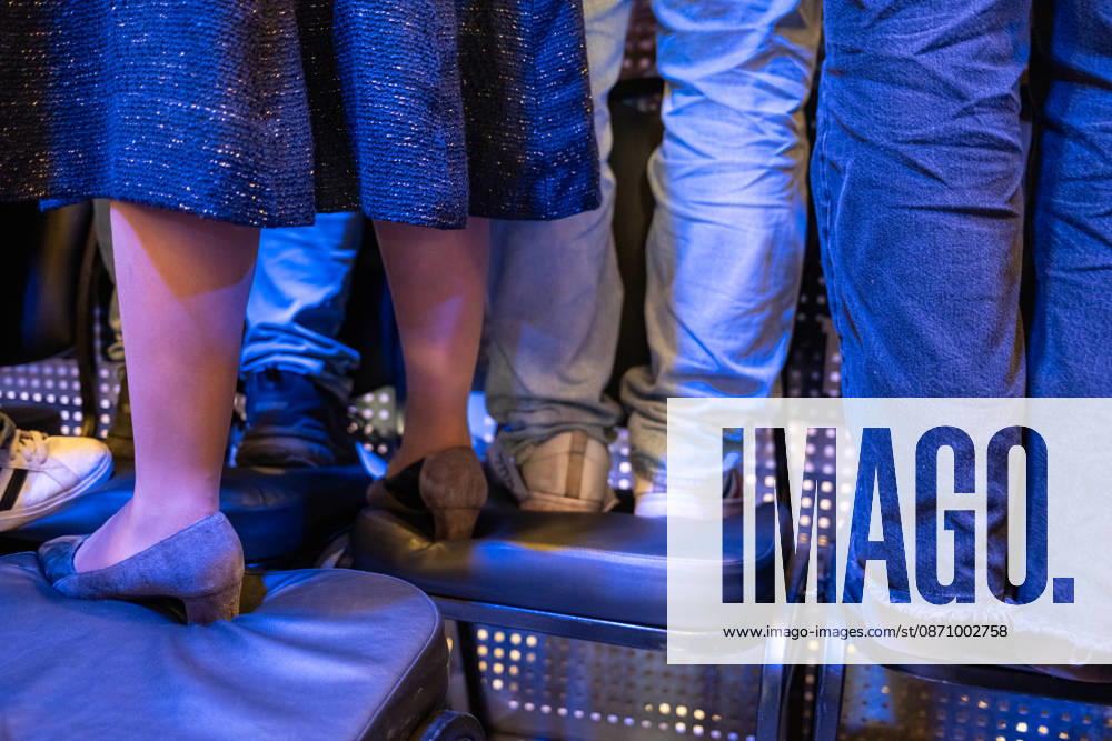 Israel, Jerusalem, October 27–28, 2026: Scenes from the election party of the Likud Party led by incumbent Prime Minister Benjamin Netanyahu. There was a long wait for Bibi to appear; he didn’t take the stage until around 3:15 a.m.