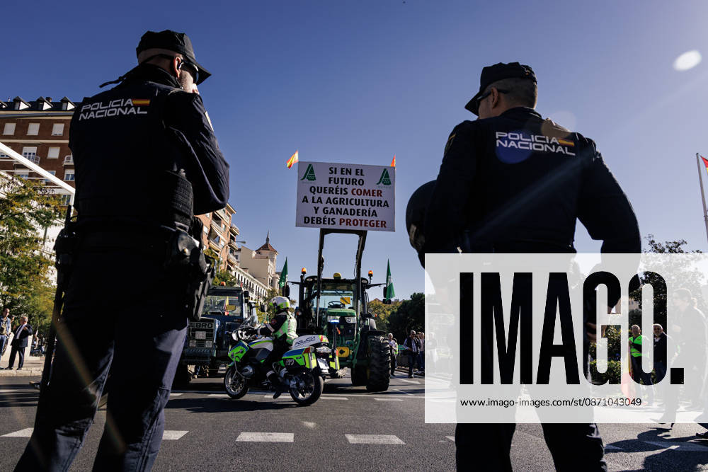 About 500 tractors take to the streets of Madrid to demand a profitable agricultural sector. Several tractors arrive in the capital on October 28, 2026, in Madrid, Spain. Nearly 500 tractors, accompanied by thousands of farmers and ranchers from all over Spain—called to action by Asaja, COAG, and Unión de Uniones, have taken to the streets of Madrid to demand urgent measures that guarantee the profitability of farms and the future of the countryside. October 28, 2026 Carlos Lujá Madrid, Spain