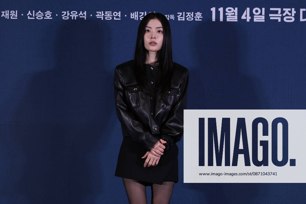 Seoul press screening for the movie Final Interview South Korean actor Bae Kang-hee poses for photos during a press preview for the movie Final Interview in Seoul, South Korea, on October 28, 2026. Seoul South Korea