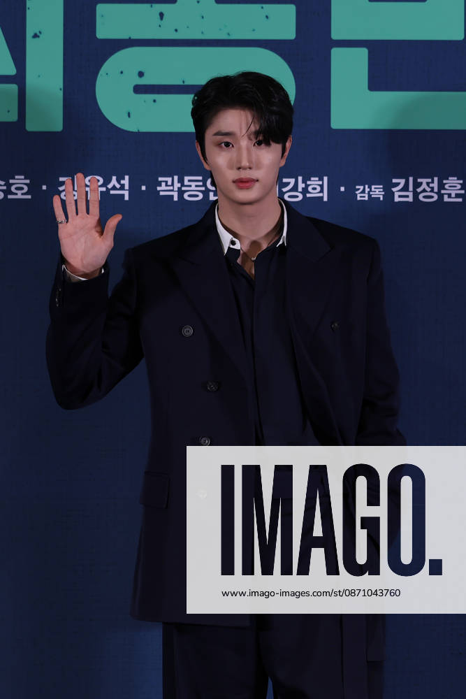 Seoul press screening for the movie Final Interview South Korean actor Kim Jae-won poses for photos during a press preview for the movie Final Interview in Seoul, South Korea, on October 28, 2026. Seoul South Korea