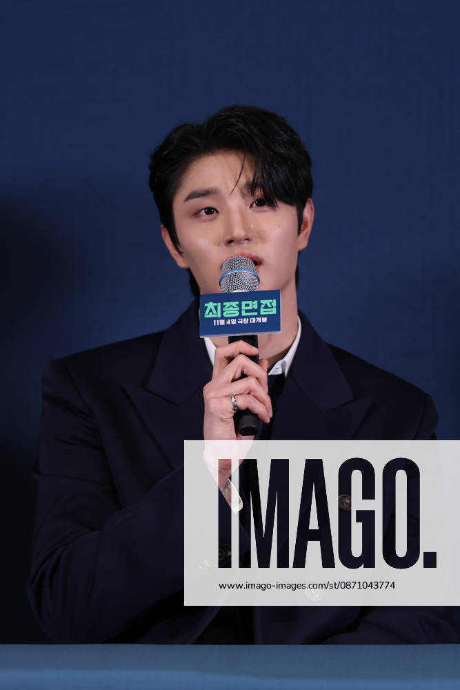 Seoul press screening for the movie Final Interview South Korean actor Kim Jae-won speaks during a press preview for the movie Final Interview in Seoul, South Korea, on October 28, 2026. Seoul South Korea