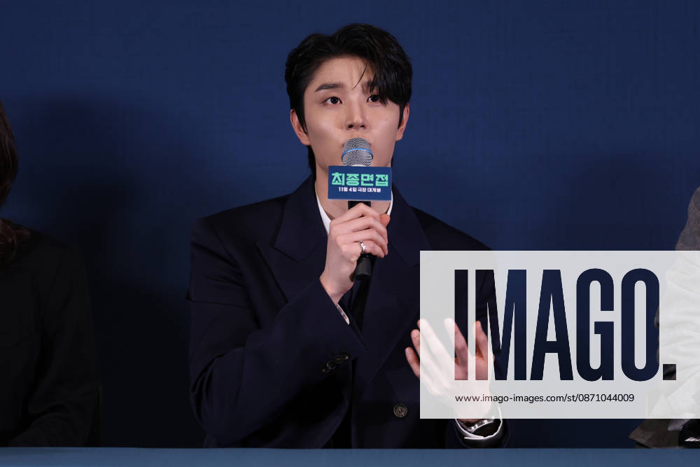 Seoul press screening for the movie Final Interview South Korean actor Kim Jae-won speaks during a press preview for the movie Final Interview in Seoul, South Korea, on October 28, 2026. Seoul South Korea
