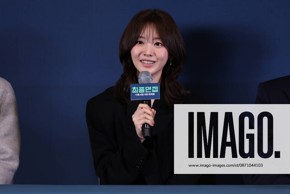 Seoul press screening for the movie Final Interview South Korean actor Cho Yi-hyun speaks during a press preview for the movie Final Interview in Seoul, South Korea, on October 28, 2026. Seoul South Korea