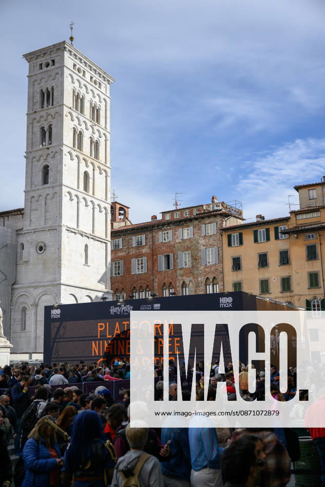 The audience and location of the city of Lucca during the opening day of Lucca Comics & Games, Lucca, 28 10 2026 Lucca Italy - ZUMAa289 20261028_zia_a289_136