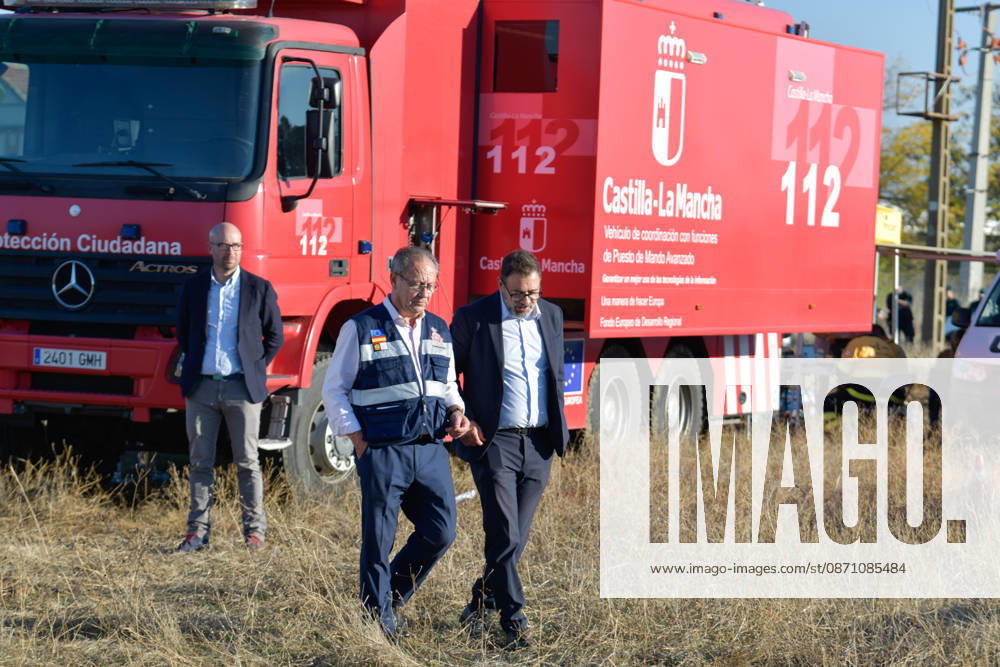 Puente heads to the Forward Command Post set up following the train accident in Urda, Toledo. Forward Command Post set up at the scene of the accident, October 28, 2026, in Urda, Toledo, Castilla-La Mancha, Spain. Puente travels to the site of the train accident in Urda, Toledo, after monitoring the situation from the Adif control center in Atocha. The collision between a Renfe AVE and an Iryo train has caused dozens of deaths and numerous injuries and has forced the suspension of high-speed rail service between Madrid and Andalusia. OCTOBER 28, 2026 EUsabio García Urda, Toledo, Castile-La Mancha Urda, Toledo, Castile-La Mancha, Spain