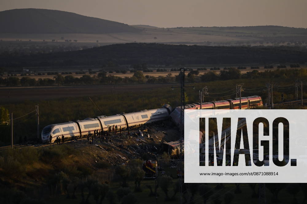 At least 68 dead, 80 injured in high-speed train crash in central Spain TOLEDO, SPAIN - OCTOBER 28: Emergency teams work at the scene of a collision involving two high-speed trains near Urda station in Toledo province, Spain, on October 28, 2026. The death toll has risen to 68, according to Spanish media reports. Preliminary information suggests that a Renfe AVE train struck the rear of a stationary Iryo train, causing two carriages to derail and fall down an embankment. Emergency crews continue rescue and response operations as authorities investigate the cause of the collision. Burak Akbulut Anadolu Toledo Spain. Editorial use only. Please get in touch for any other usage.