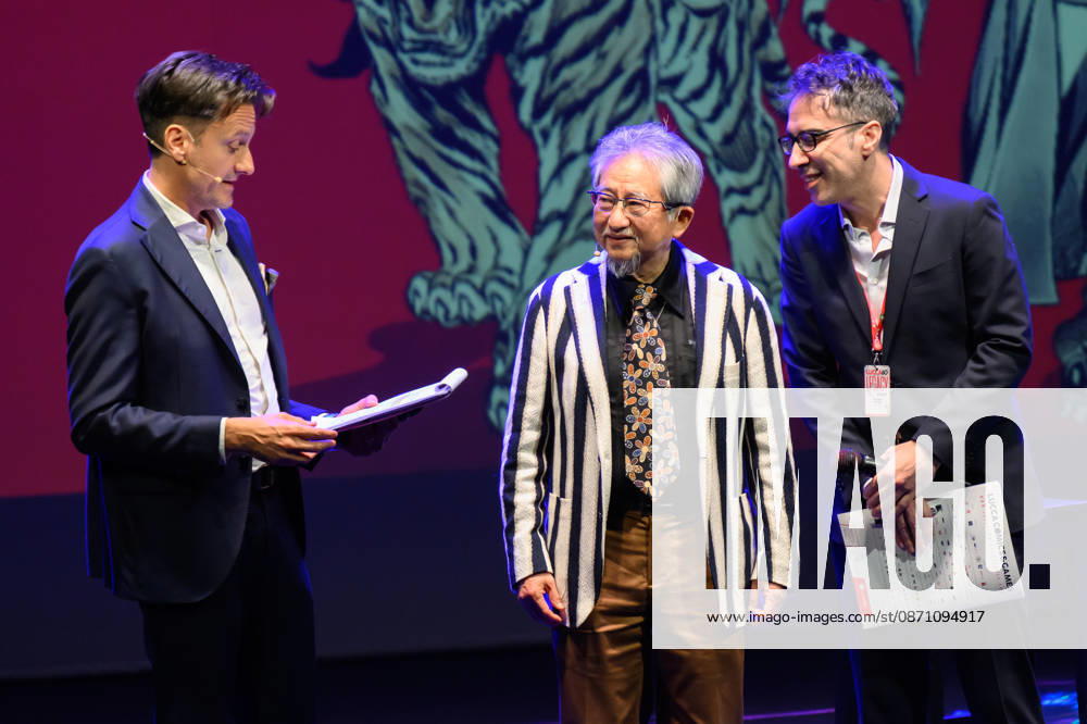 Master comic artist Go Nagai in a live drawing session during the inauguration of the 60th edition of Lucca Comics & Games, Lucca, 28 10 2026 Lucca Italy - ZUMAa289 20261028_zia_a289_192
