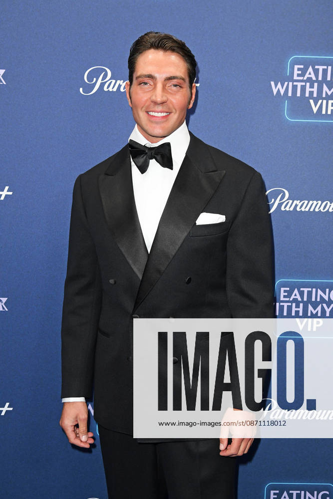Fabio Knez at the EATING WITH MY EX dinner event to kick off the Paramount Reality TV show at Grace Restaurant in Berlin on October 28, 2026