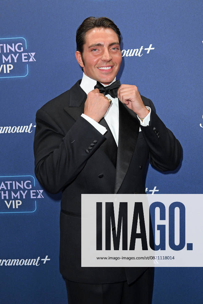 Fabio Knez at the EATING WITH MY EX dinner event to kick off the Paramount Reality TV show at Grace Restaurant in Berlin on October 28, 2026