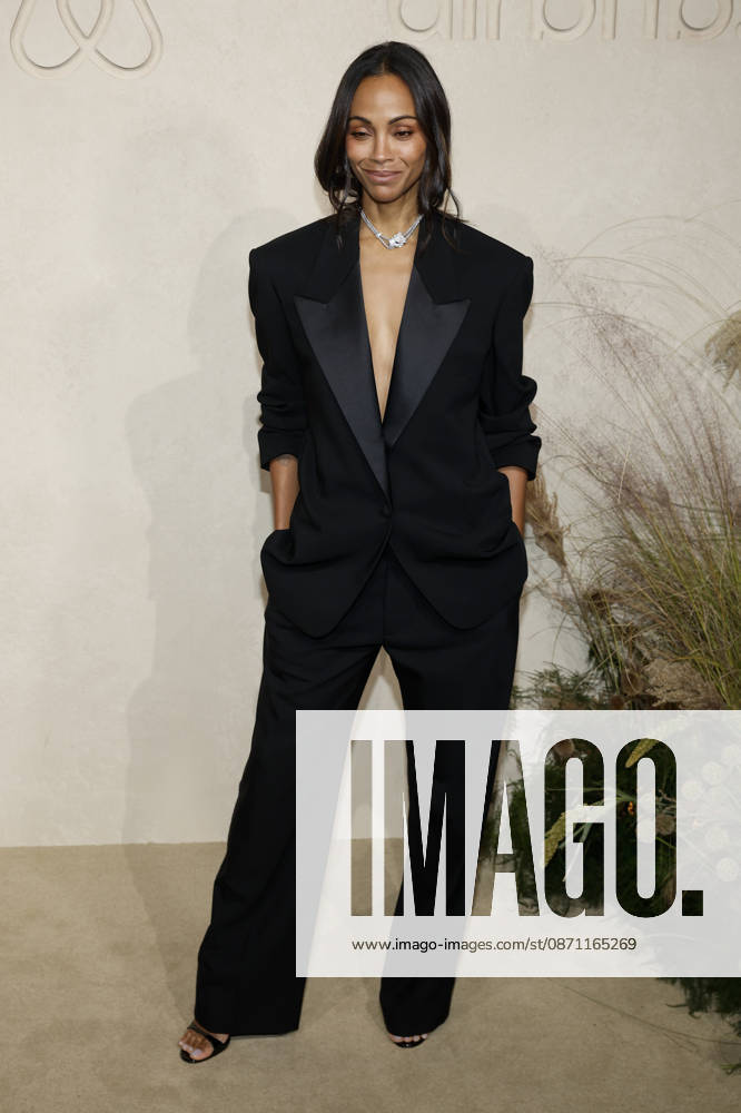 Zoe Saldana attends Airbnb.org s first ever gala at Milk Studios in Los Angeles on Wednesday, October 28, 2026. Airbnb.org is a global nonprofit that provides free emergency housing to people affected by disasters, illnesses, or other times of crisis. LAP2026102892 CAROLINExBREHMAN