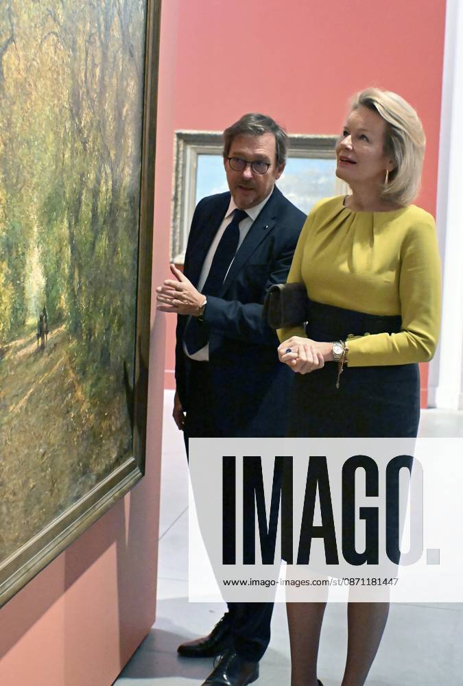 The Queen Visits La Boverie LIEGE, BELGIUM - OCTOBER 29 : Queen Mathilde visits the exhibition Impressionism: A Belgian Story at La Boverie in Liège. Through some 150 works, this exhibition highlights Belgian Impressionism, its ties to the great French masters, and the way Belgian artists revolutionized the depiction of reality through their use of light and color. Among other works, the Queen views pieces by Franz Courtens, Anna Boch, and Théo Van Rysselberghethree key figures of Belgian Impressionism. .on October 29, 2026 in Liege, Belgium, 29 10 2026 Liege Belgium