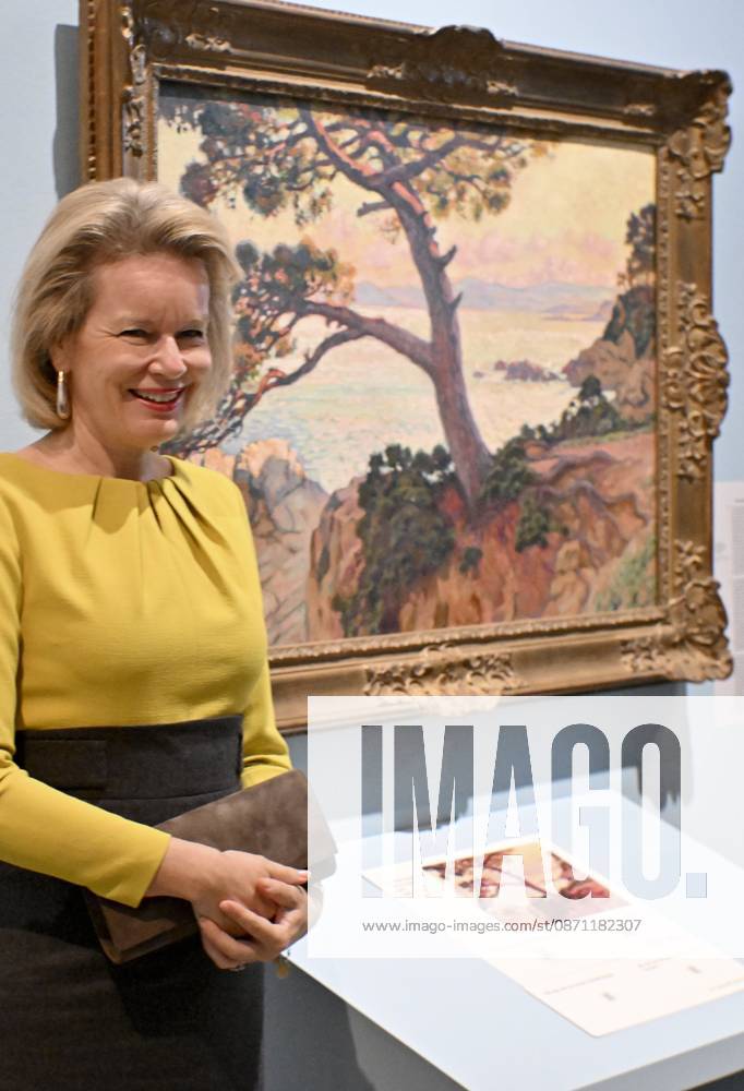 The Queen Visits La Boverie LIEGE, BELGIUM - OCTOBER 29 : Queen Mathilde visits the exhibition Impressionism: A Belgian Story at La Boverie in Liège. Through some 150 works, this exhibition highlights Belgian Impressionism, its ties to the great French masters, and the way Belgian artists revolutionized the depiction of reality through their use of light and color. Among other works, the Queen views pieces by Franz Courtens, Anna Boch, and Théo Van Rysselberghethree key figures of Belgian Impressionism. .on October 29, 2026 in Liege, Belgium, 29 10 2026 Liege Belgium
