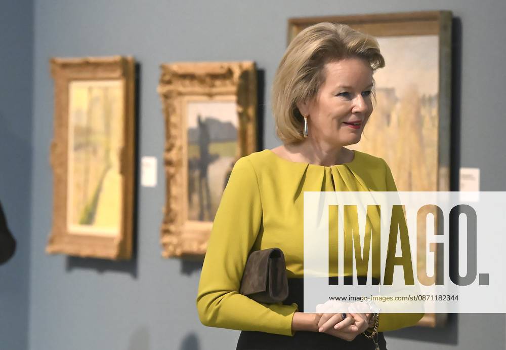 The Queen Visits La Boverie LIEGE, BELGIUM - OCTOBER 29 : Queen Mathilde visits the exhibition Impressionism: A Belgian Story at La Boverie in Liège. Through some 150 works, this exhibition highlights Belgian Impressionism, its ties to the great French masters, and the way Belgian artists revolutionized the depiction of reality through their use of light and color. Among other works, the Queen views pieces by Franz Courtens, Anna Boch, and Théo Van Rysselberghethree key figures of Belgian Impressionism. .on October 29, 2026 in Liege, Belgium, 29 10 2026 Liege Belgium