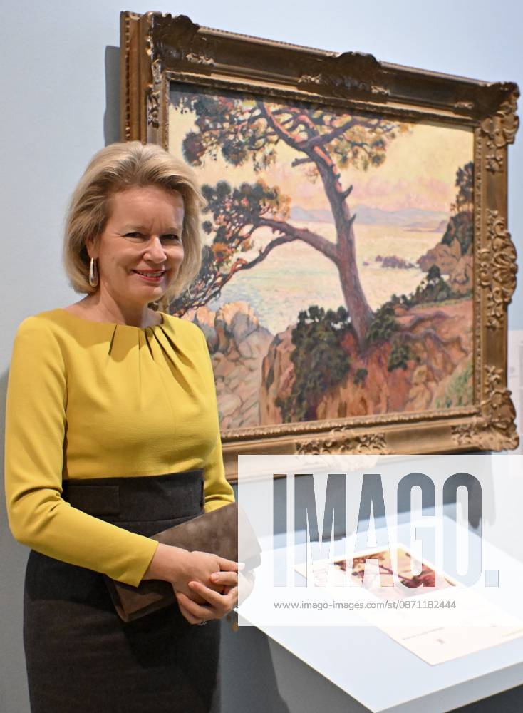 The Queen Visits La Boverie LIEGE, BELGIUM - OCTOBER 29 : Queen Mathilde visits the exhibition Impressionism: A Belgian Story at La Boverie in Liège. Through some 150 works, this exhibition highlights Belgian Impressionism, its ties to the great French masters, and the way Belgian artists revolutionized the depiction of reality through their use of light and color. Among other works, the Queen views pieces by Franz Courtens, Anna Boch, and Théo Van Rysselberghethree key figures of Belgian Impressionism. .on October 29, 2026 in Liege, Belgium, 29 10 2026 Liege Belgium