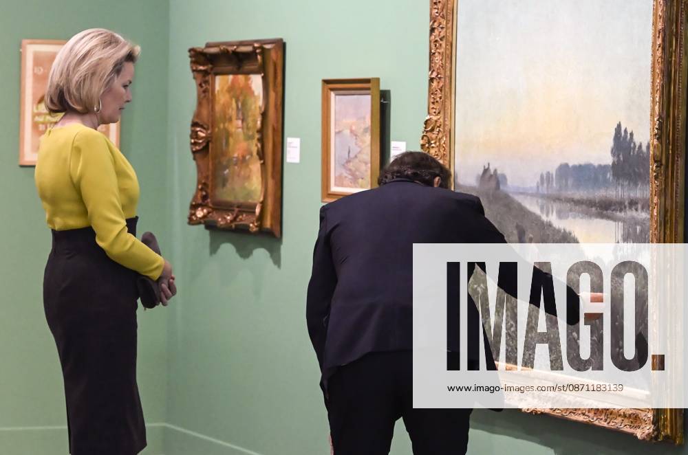 The Queen Visits La Boverie LIEGE, BELGIUM - OCTOBER 29 : Queen Mathilde visits the exhibition Impressionism: A Belgian Story at La Boverie in Liège. Through some 150 works, this exhibition highlights Belgian Impressionism, its ties to the great French masters, and the way Belgian artists revolutionized the depiction of reality through their use of light and color. Among other works, the Queen views pieces by Franz Courtens, Anna Boch, and Théo Van Rysselberghethree key figures of Belgian Impressionism. .on October 29, 2026 in Liege, Belgium, 29 10 2026 Liege Belgium