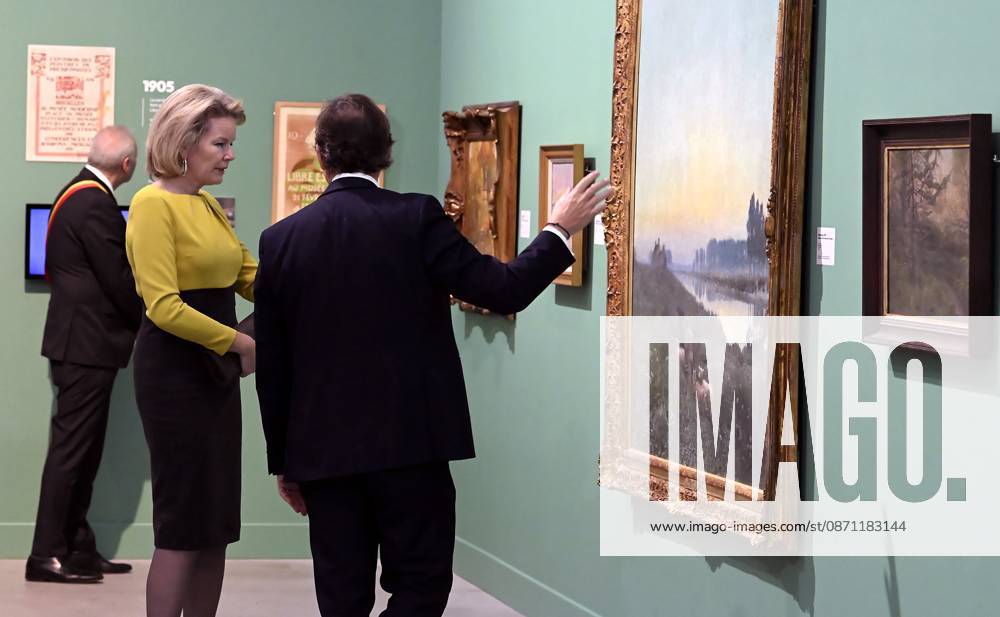 The Queen Visits La Boverie LIEGE, BELGIUM - OCTOBER 29 : Queen Mathilde visits the exhibition Impressionism: A Belgian Story at La Boverie in Liège. Through some 150 works, this exhibition highlights Belgian Impressionism, its ties to the great French masters, and the way Belgian artists revolutionized the depiction of reality through their use of light and color. Among other works, the Queen views pieces by Franz Courtens, Anna Boch, and Théo Van Rysselberghethree key figures of Belgian Impressionism. .on October 29, 2026 in Liege, Belgium, 29 10 2026 Liege Belgium