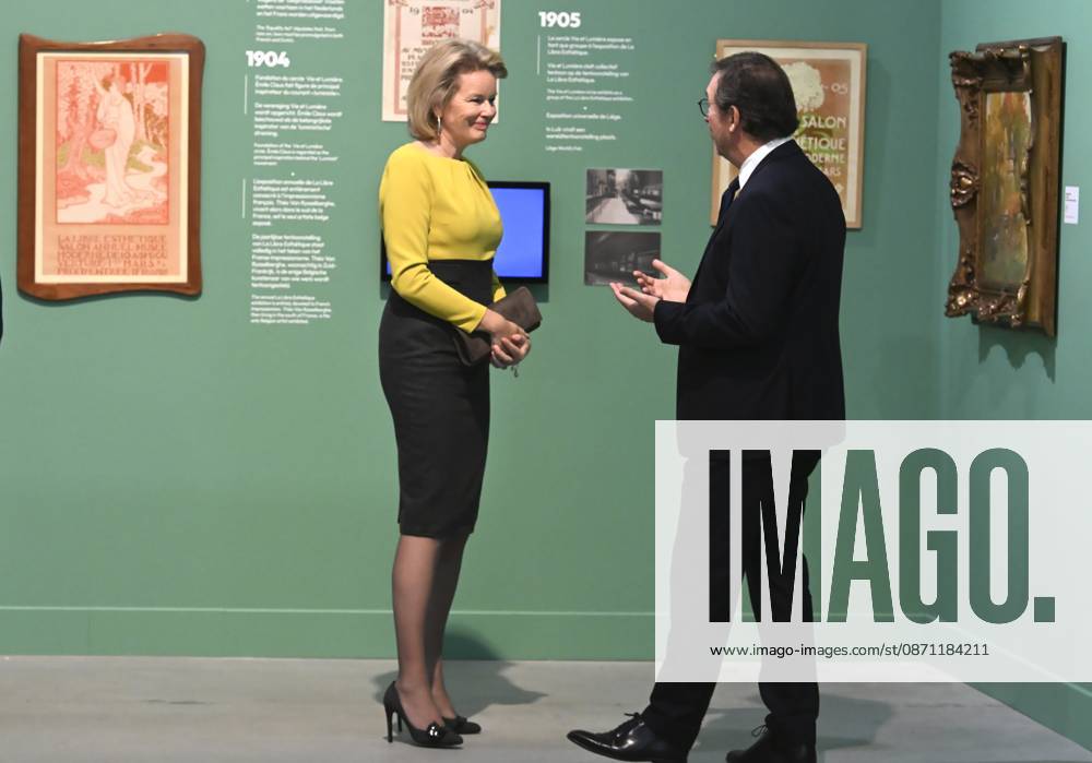 The Queen Visits La Boverie LIEGE, BELGIUM - OCTOBER 29 : Queen Mathilde visits the exhibition Impressionism: A Belgian Story at La Boverie in Liège. Through some 150 works, this exhibition highlights Belgian Impressionism, its ties to the great French masters, and the way Belgian artists revolutionized the depiction of reality through their use of light and color. Among other works, the Queen views pieces by Franz Courtens, Anna Boch, and Théo Van Rysselberghethree key figures of Belgian Impressionism. .on October 29, 2026 in Liege, Belgium, 29 10 2026 Liege Belgium