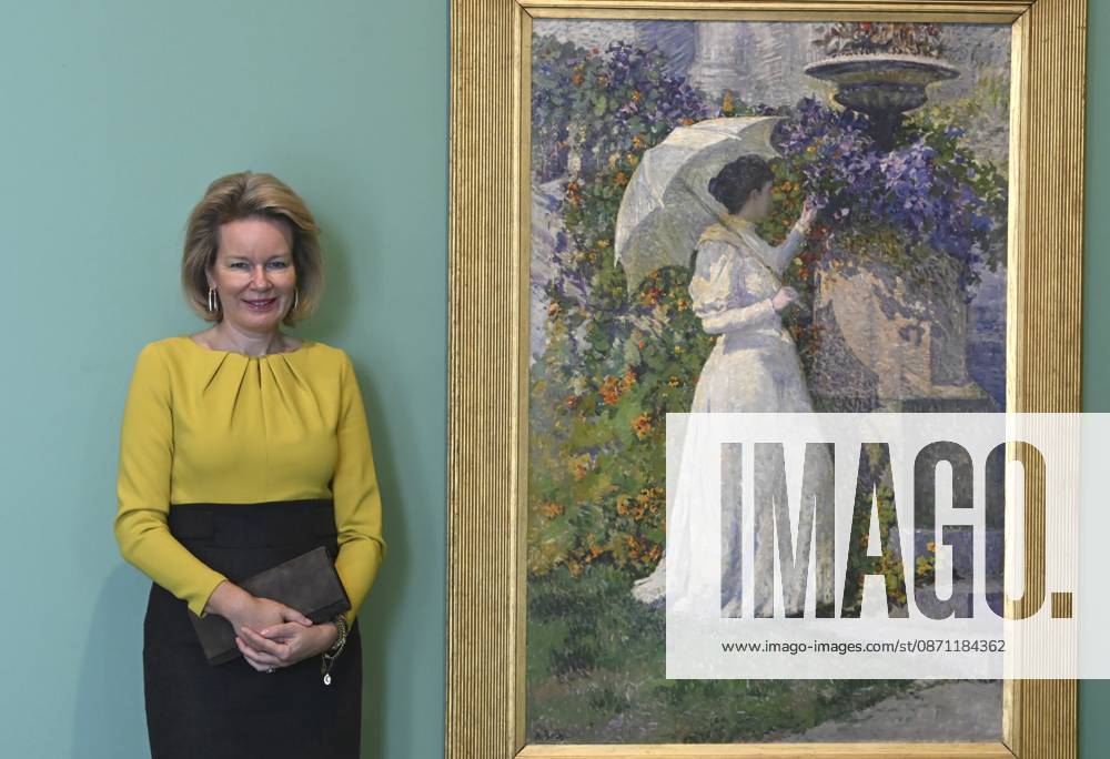 The Queen Visits La Boverie LIEGE, BELGIUM - OCTOBER 29 : Queen Mathilde visits the exhibition Impressionism: A Belgian Story at La Boverie in Liège. Through some 150 works, this exhibition highlights Belgian Impressionism, its ties to the great French masters, and the way Belgian artists revolutionized the depiction of reality through their use of light and color. Among other works, the Queen views pieces by Franz Courtens, Anna Boch, and Théo Van Rysselberghethree key figures of Belgian Impressionism. .on October 29, 2026 in Liege, Belgium, 29 10 2026 Liege Belgium