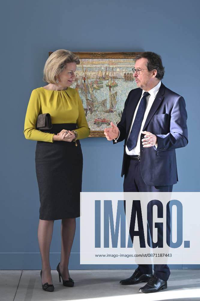 The Queen Visits La Boverie LIEGE, BELGIUM - OCTOBER 29 : Queen Mathilde visits the exhibition Impressionism: A Belgian Story at La Boverie in Liège. Through some 150 works, this exhibition highlights Belgian Impressionism, its ties to the great French masters, and the way Belgian artists revolutionized the depiction of reality through their use of light and color. Among other works, the Queen views pieces by Franz Courtens, Anna Boch, and Théo Van Rysselberghethree key figures of Belgian Impressionism. .on October 29, 2026 in Liege, Belgium, 29 10 2026 Liege Belgium