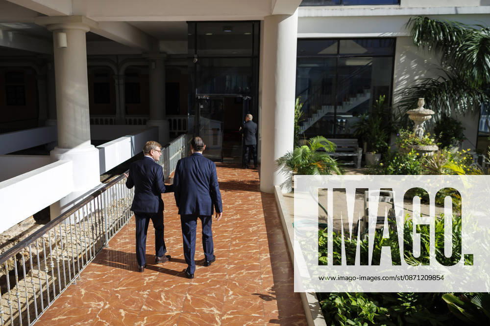 Johann Wadephul (CDU), Federal Minister of Foreign Affairs, visits Panama. Pictured here during a meeting with the Minister of Foreign Affairs of the Republic of Panama, Javier Martinez Acha Vasques, in Panama City, October 29, 2026. Photographed on behalf of the Federal Foreign Office, Panama City, Panama.