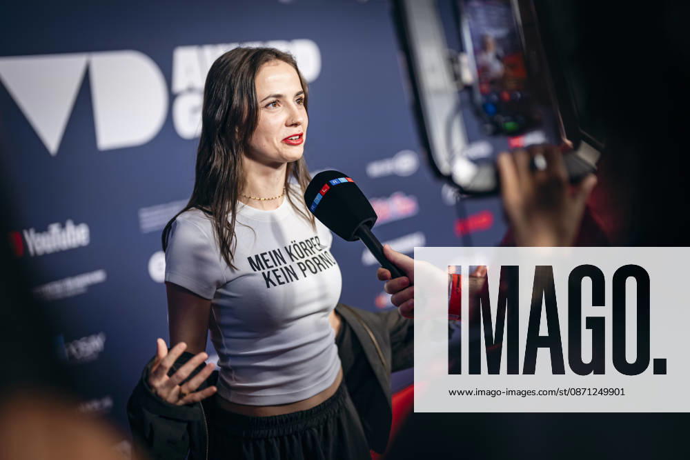 Theresia Crone is taking a stand against digital violence at the Videodays gala i